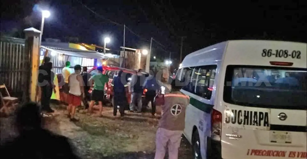 Colectivo irregular causa accidente y se deslinda