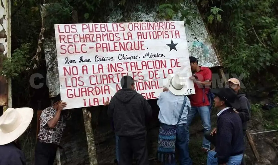 Se oponen a autopista San Cristóbal-Palenque