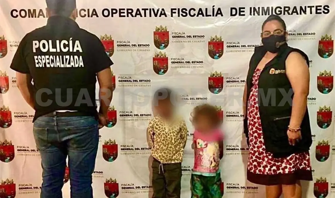 Abandonan a dos niños hondureños en Tapachula
