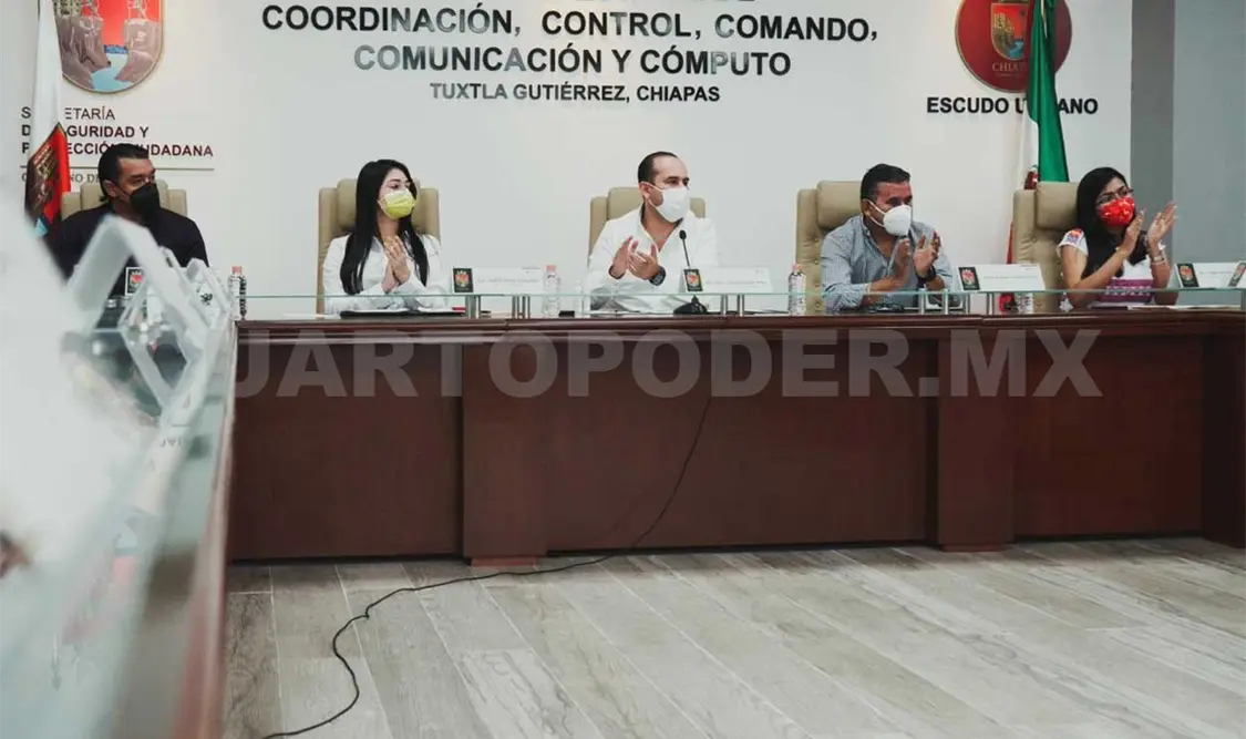 Se fortalece la seguridad en Chiapas: Rivera