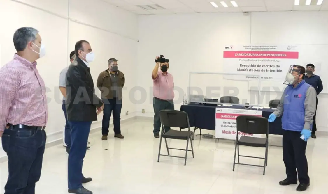El viernes a la medianoche, autoridades del IEPC dieron por finalizado el plazo. Cortesía