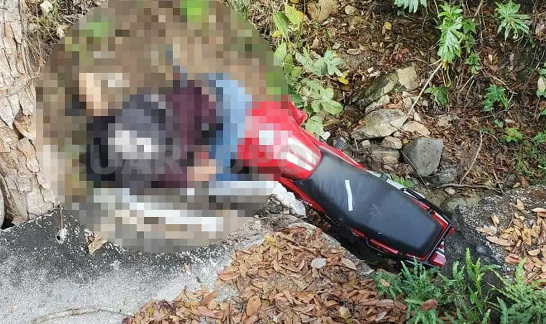 Muere al salirse de la carretera y chocar
