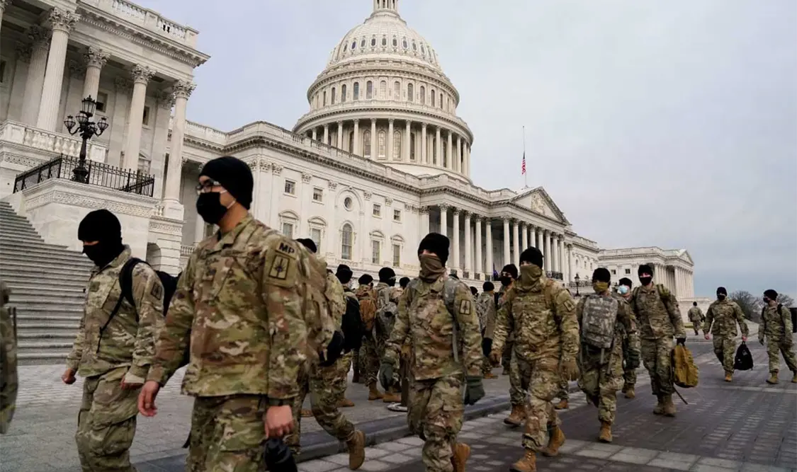 Convierten a Washington en una “fortaleza”