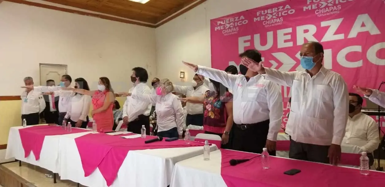 Toma protesta CDE del partido Fuerza por México