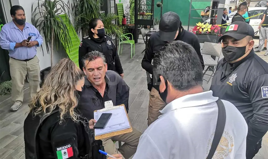 Lo balean y le dan un cachazo; agresor huyó