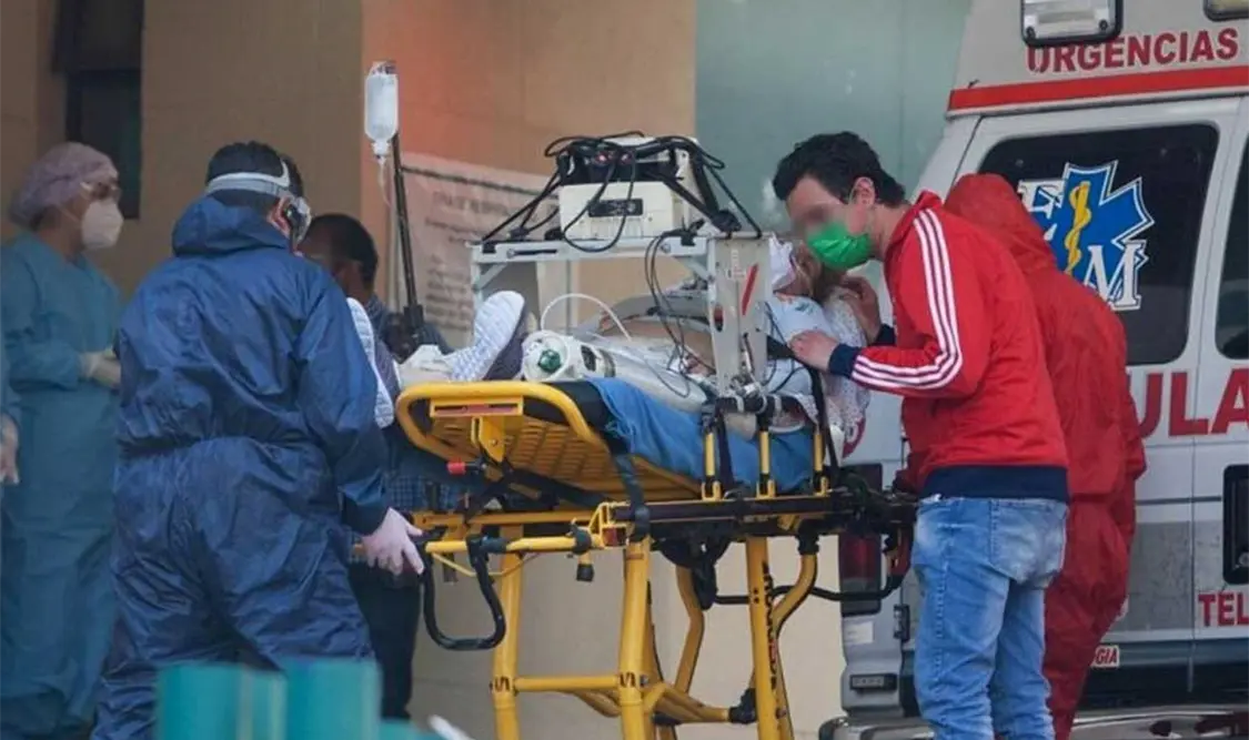 La ocupación hospitalaria incrementó 15 puntos porcentuales. Cortesía