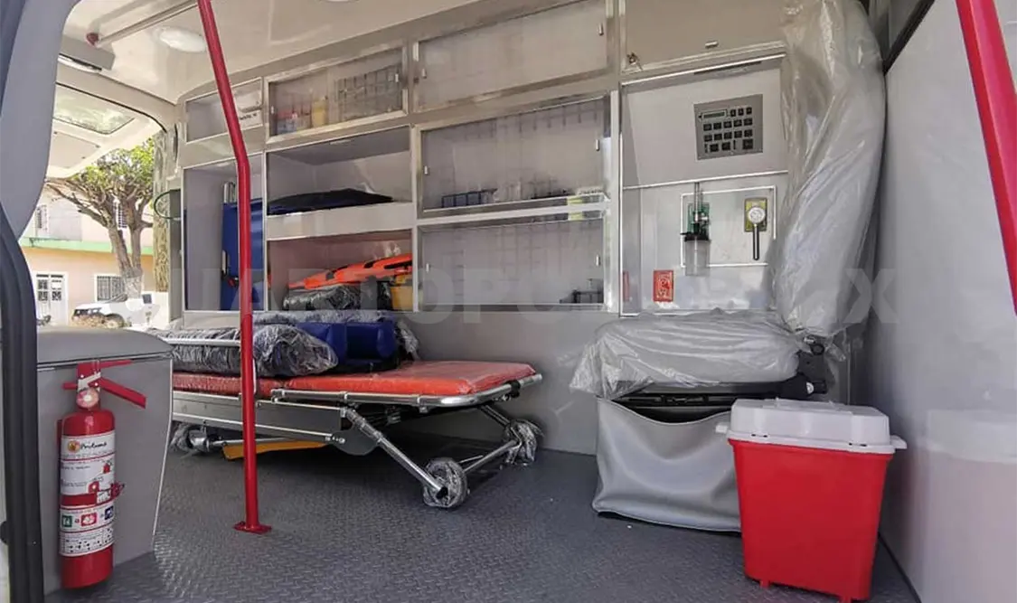 Esta ambulancia traerá mejores resultados en el traslado de pacientes que se encuentran en zonas alejadas. Noel Vázquez / CP