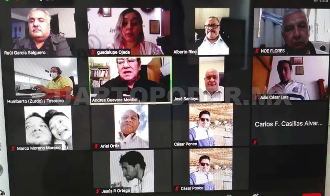 Celebraron primera reunión virtual del año