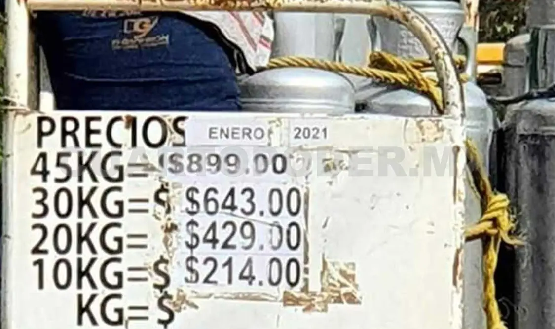 Aumento en costo de gas, afectación inesperada