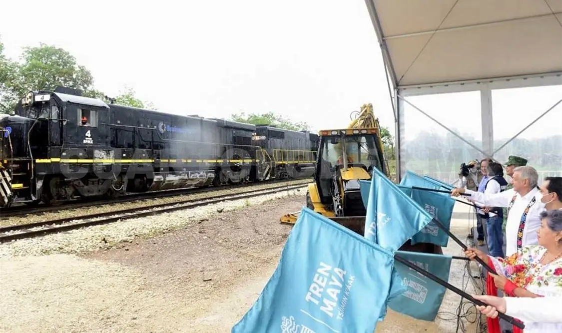 Solicitudes para obra del Tren Maya con alta demanda