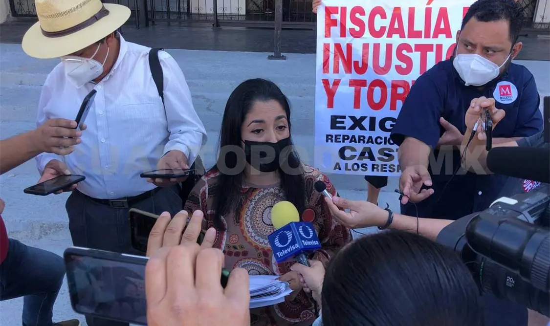 Denuncian a supuestos elementos de la fiscalía