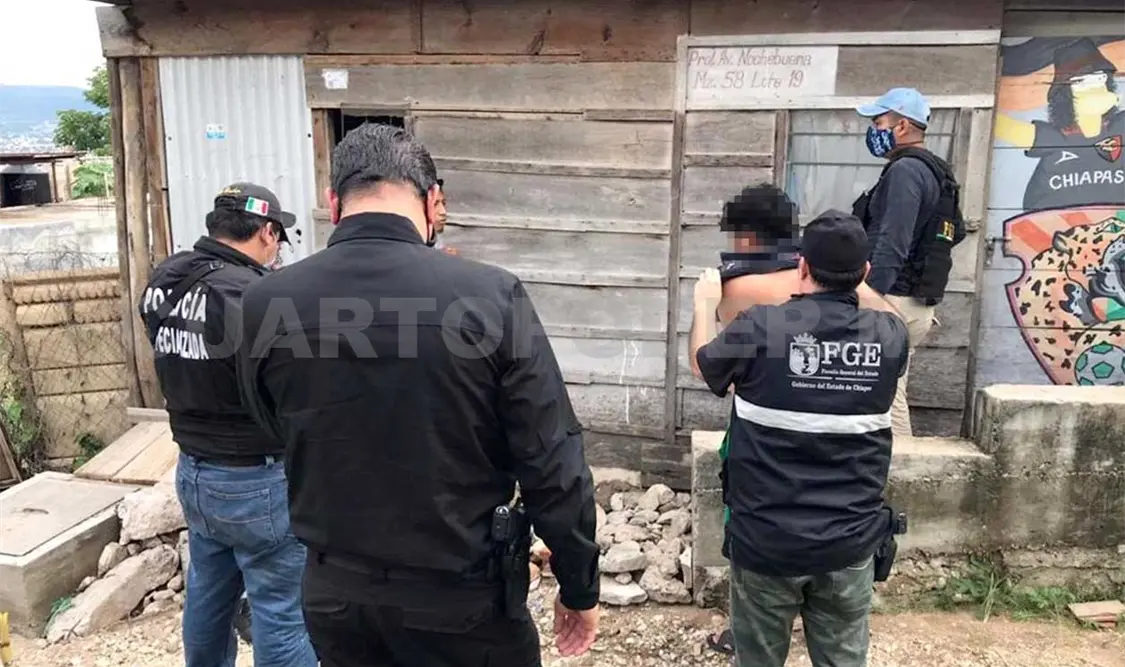 Despliega FGE Operativo Antipandillas en Tuxtla
