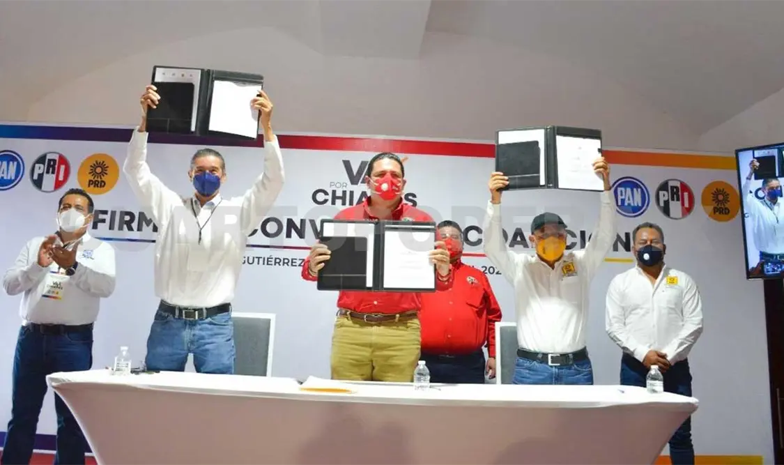 Forman dos coaliciones para las elecciones 2021