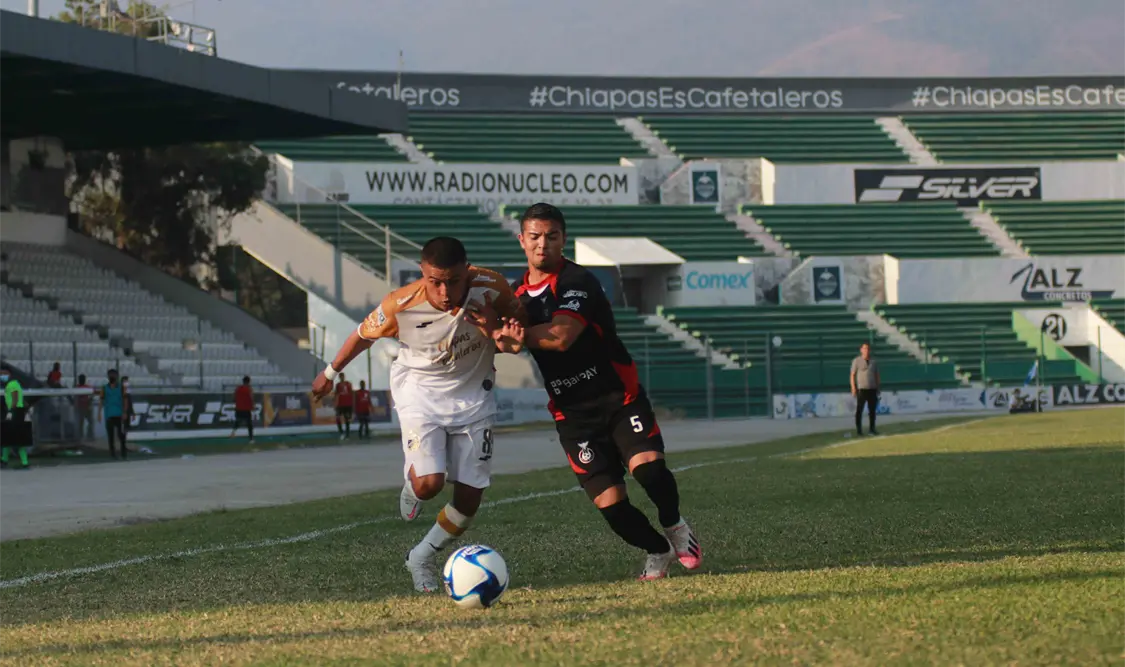 En la última acción del encuentro, el árbitro no quiso sancionar un penal a favor de Cafetaleros de Chiapas, que insistió en el triunfo hasta el final.