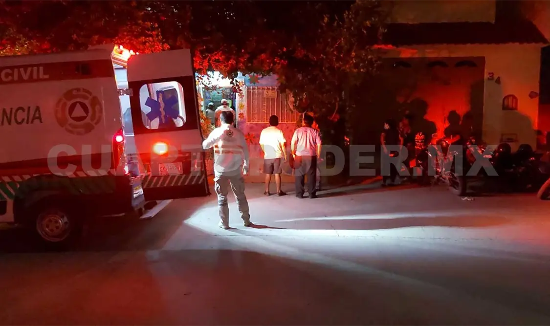 Cae sujeto de segunda planta de su domicilio