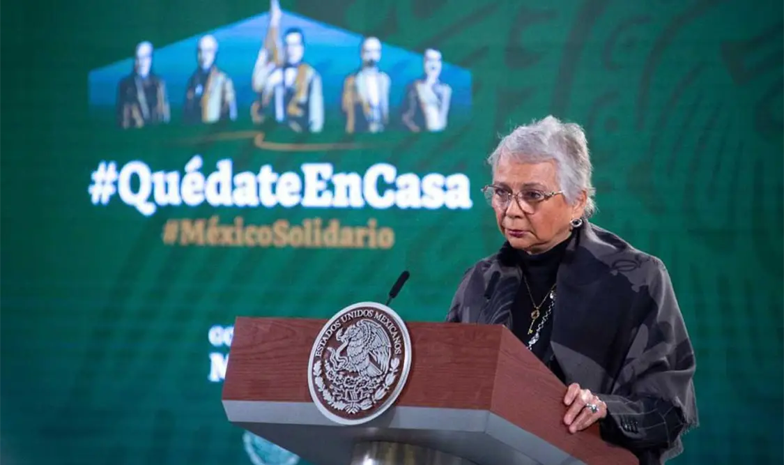 Encabeza Sánchez Cordero “mañanera”