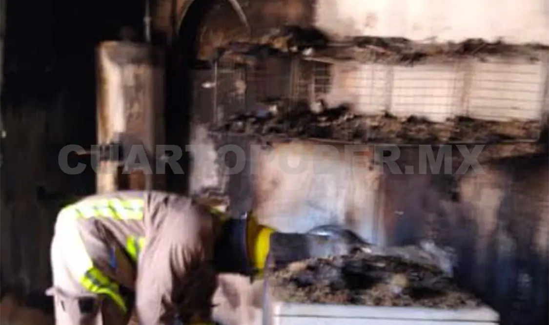 Se incendia vivienda en Higo Quemado