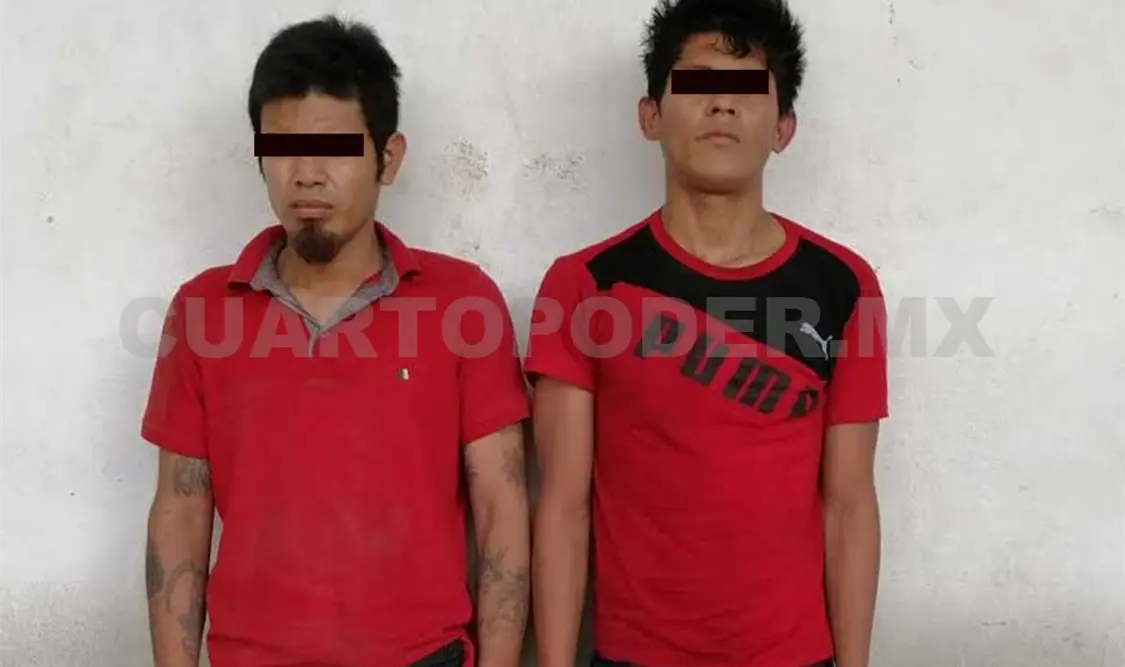 Aseguran 80 paquetes de marihuana; dos detenidos