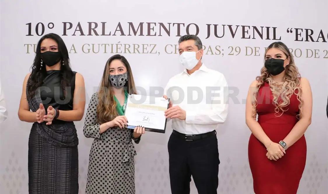 Reconoce REC fortaleza de Chiapas en talento de jóvenes