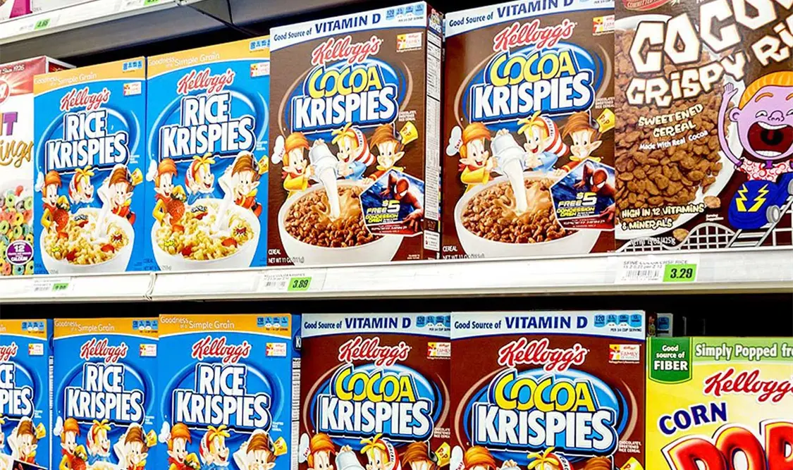 En los pasillos de los supermercados muestran una menor cantidad de personajes ligados al público infantil. Cortesía