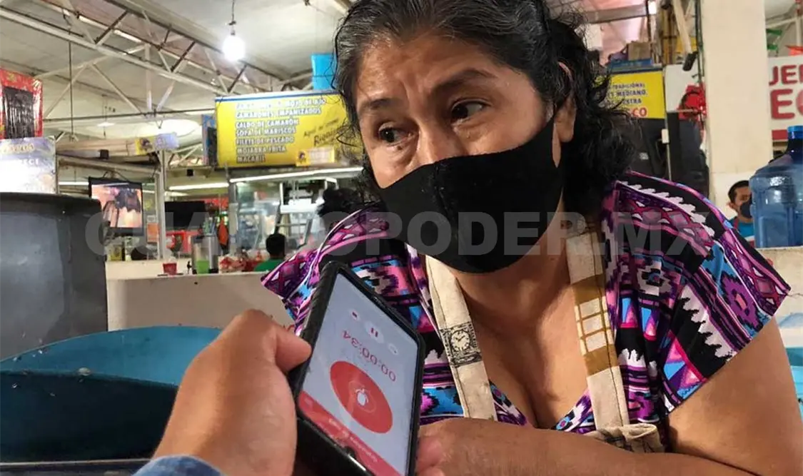 Los locatarios se unieron en un nuevo comité para hacer frente a la pandemia, por las bajas ventas. José Ortega / CP