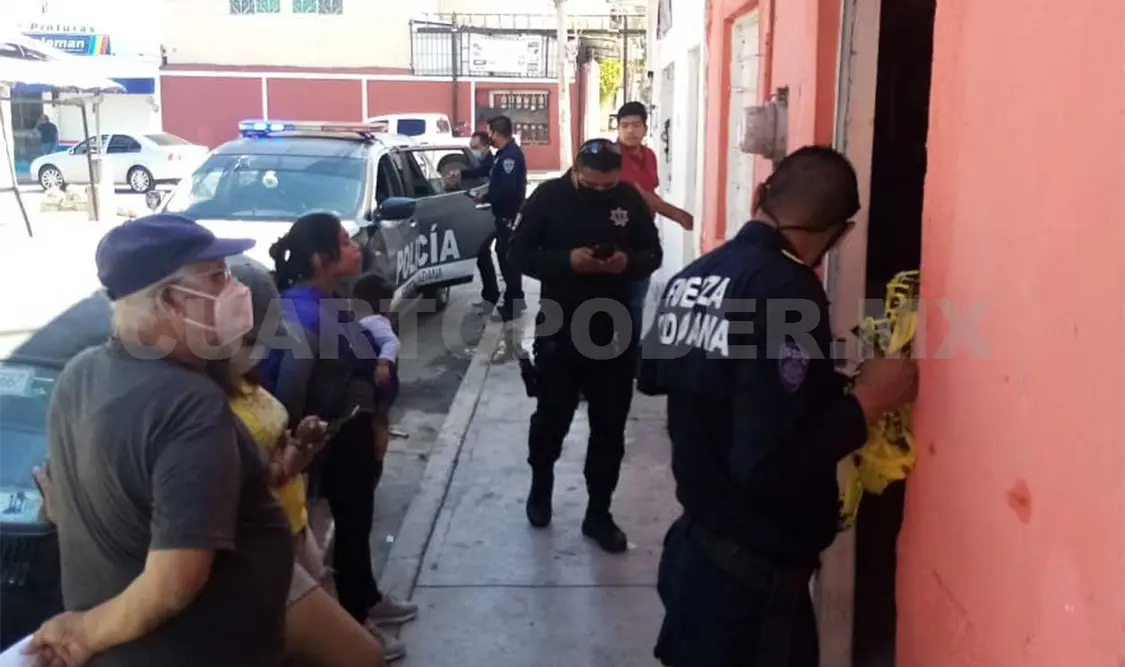 La joven originaria de Oxchuc se llevó la sorpresa de su vida tras llegar al local y observar que delincuentes habían ingresado a atracarlo. Ricardo López / CP