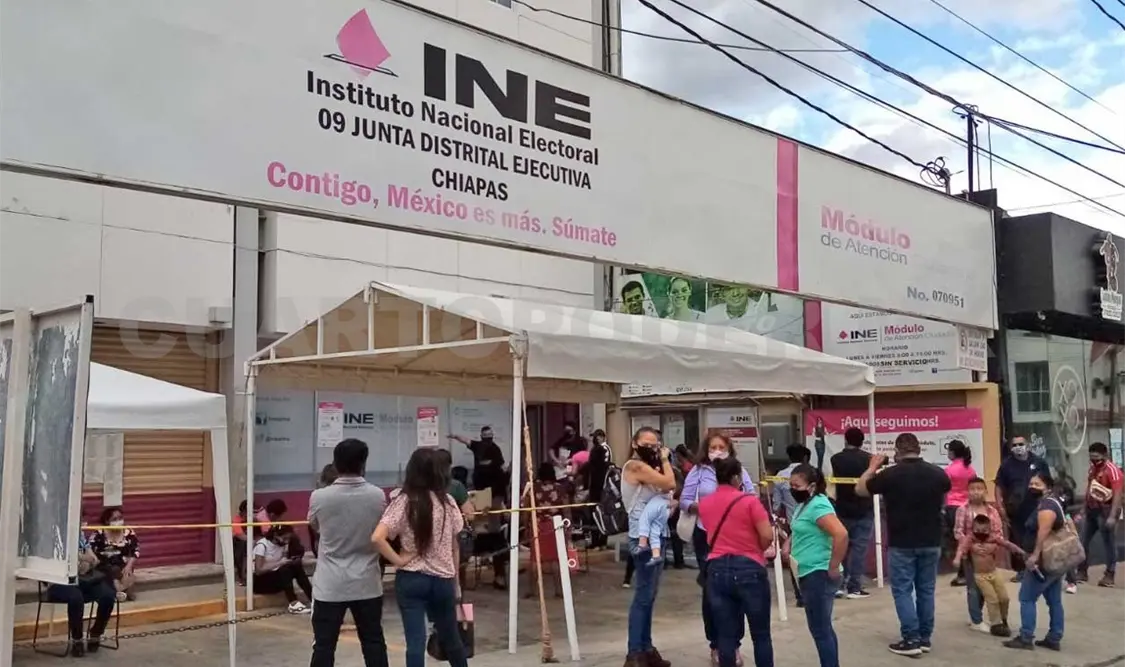 Se esperan largas filas en el INE