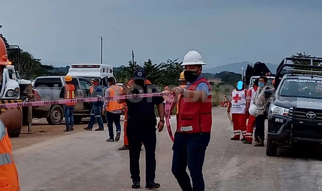 Muere electrocutado en obra del Tren Maya