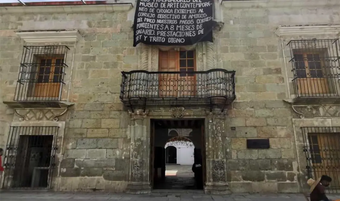 Los firmantes exigen un alto a las agresiones que se han denunciado, tanto al personal del museo como al patrimonio artístico y cultural. Cortesía