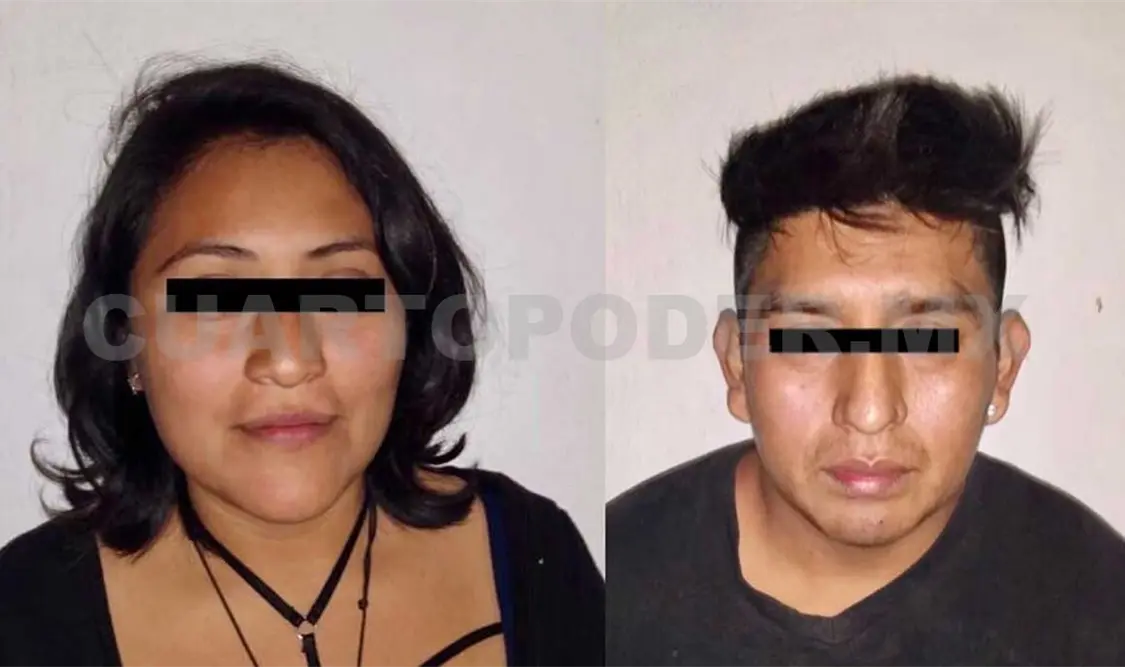 Pareja es detenida y le aseguran arma larga