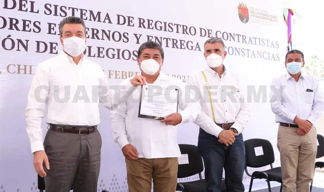 Impulsan transparencia en la obra pública de Chiapas