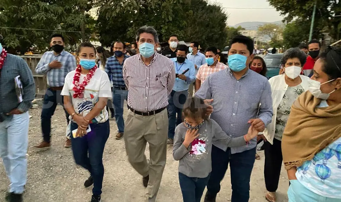 Supervisa alcalde obras en la delegación Terán
