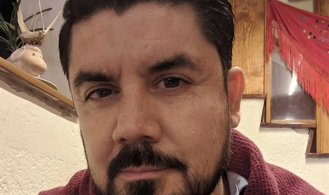El escritor, poeta y ensayista Gilberto Piña Vela. Cortesía