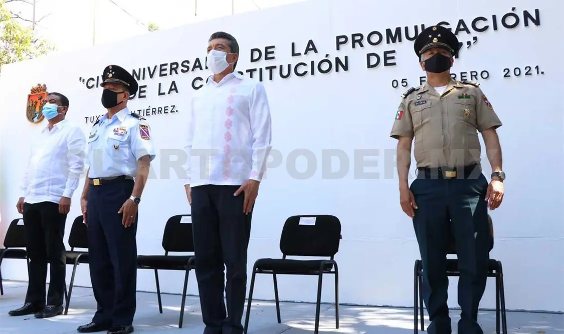 Celebran 104 aniversario de la Constitución de 1917