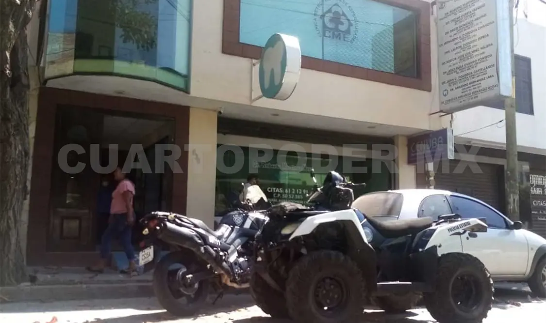 Roban 16 mil pesos en equipo médico de clínica