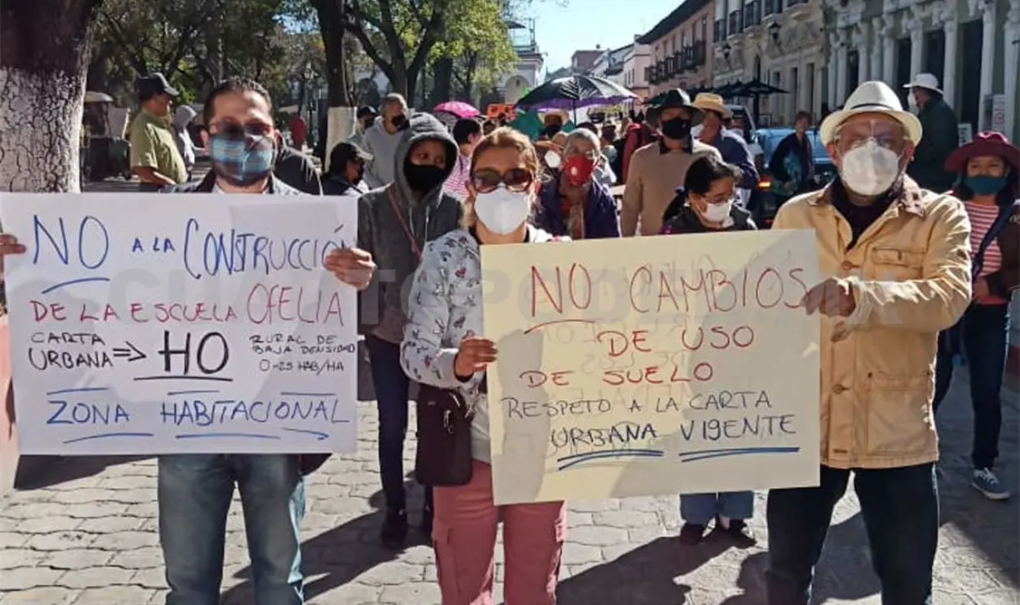 El sacerdote Marcelo Pérez, de la Diócesis de San Cristóbal, afirmó que la manifestación busca proteger el territorio de los humedales. Manuel Martínez / CP
