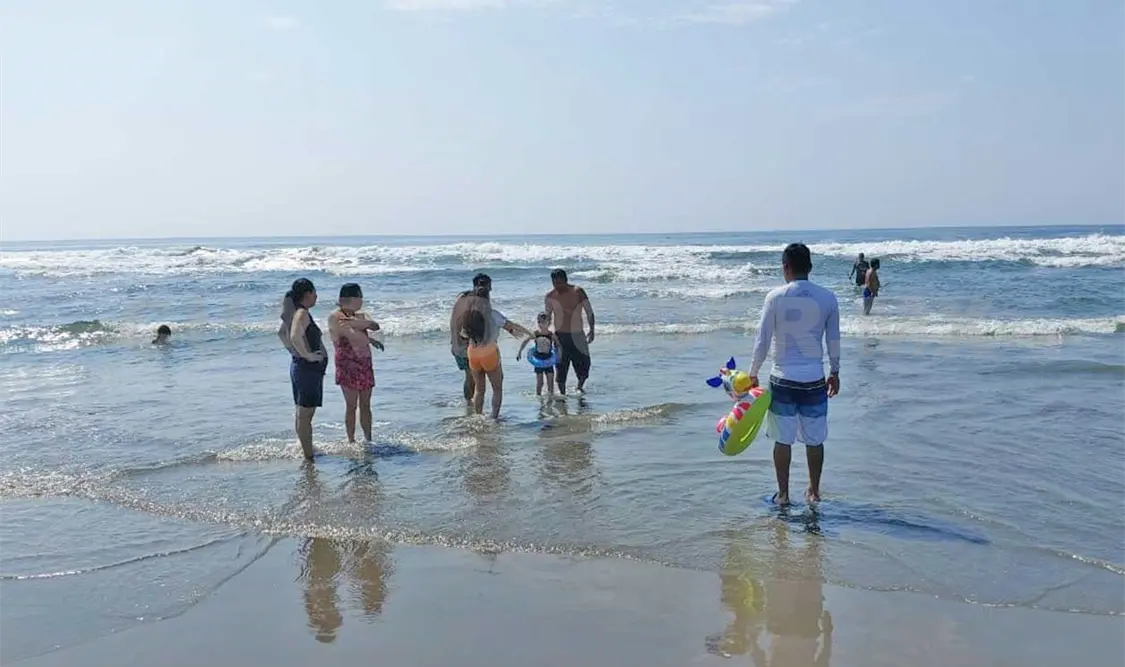 Playas con alta afluencia pese a covid