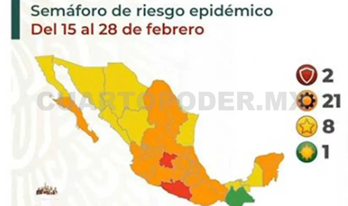 A partir del lunes, Chiapas regresa a semáforo verde