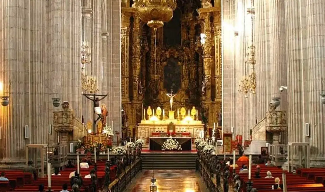 El templo resultó afectado tras el sismo del 19 de septiembre de 2017. Cortesía