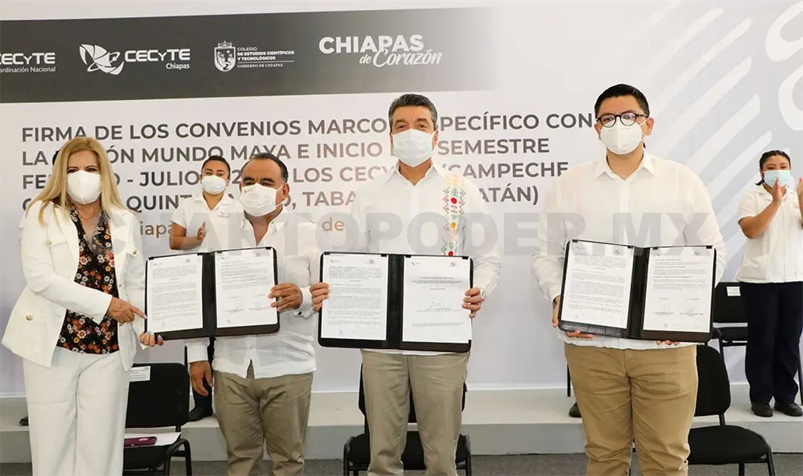 Inauguran semestre febrero-julio 2021 de los Cecyte