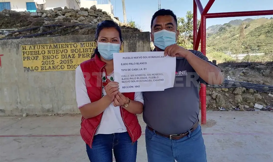 Propuestas las casillas para la elección: INE