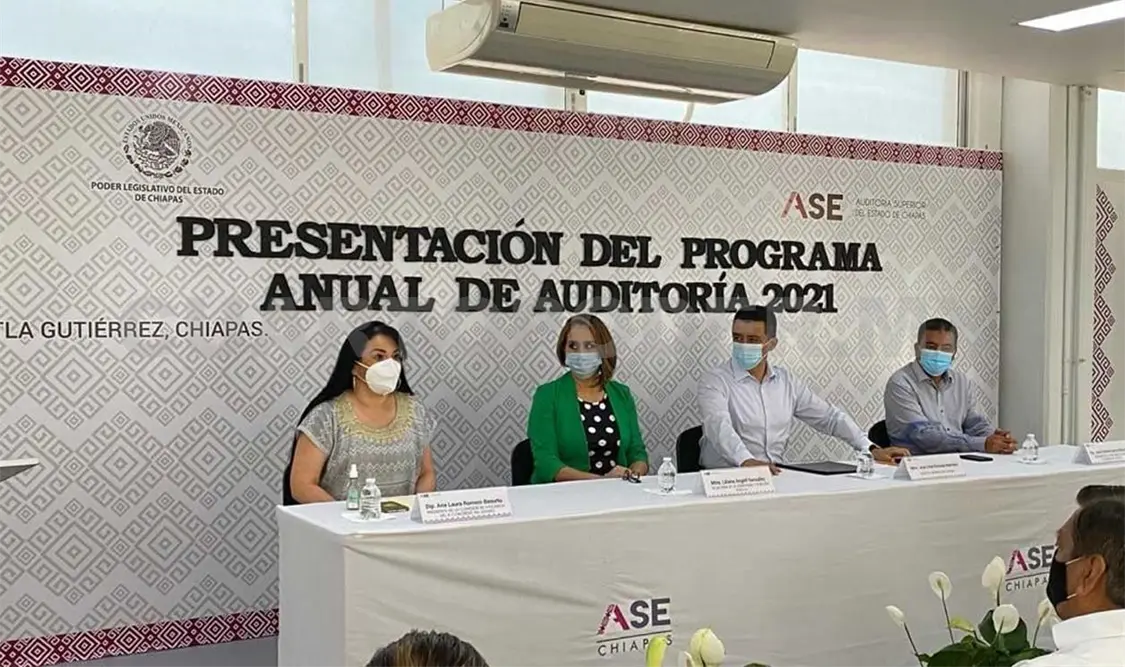 Atestiguan presentación del Programa de Auditorías