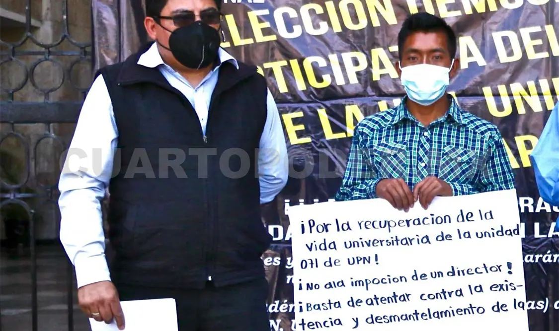 Docentes y alumnos emplazan a huelga