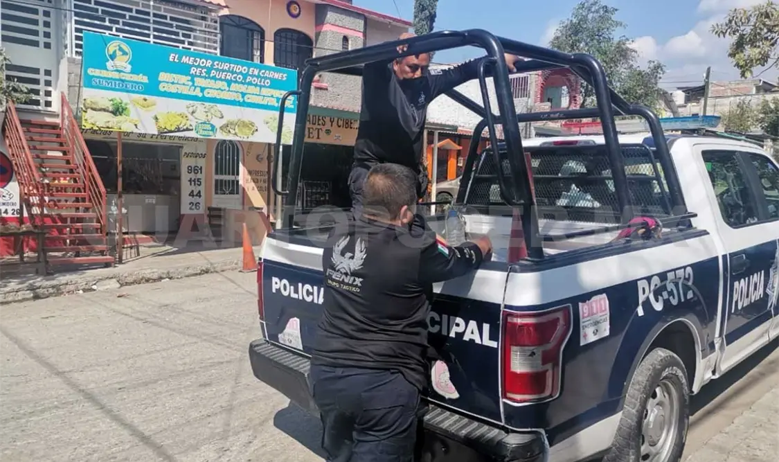 Frustran asalto en negocio y casi linchan al maleante