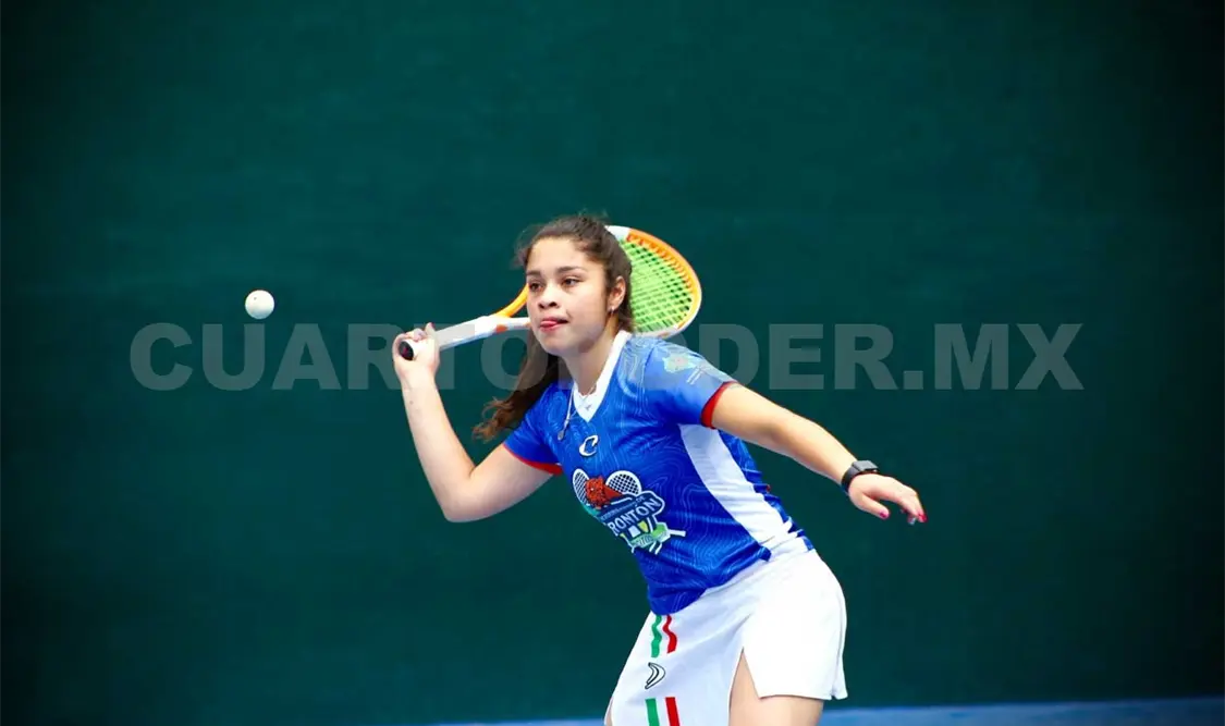 Antes del campamento, la Asociación de Pelota Vasca del Estado de Chiapas realizó un acto protocolario para honrar a la deportista. Diego Pérez/CP