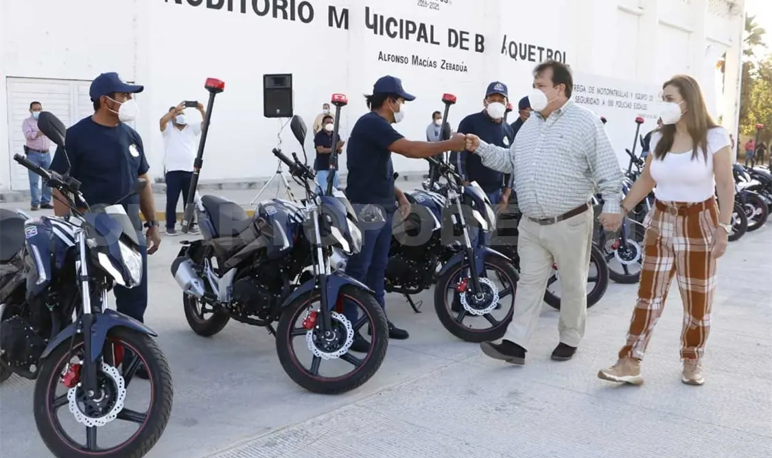 Gracias al gobernador se fortalece la seguridad