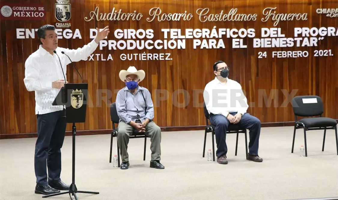 Benefician con Programa Producción para el Bienestar