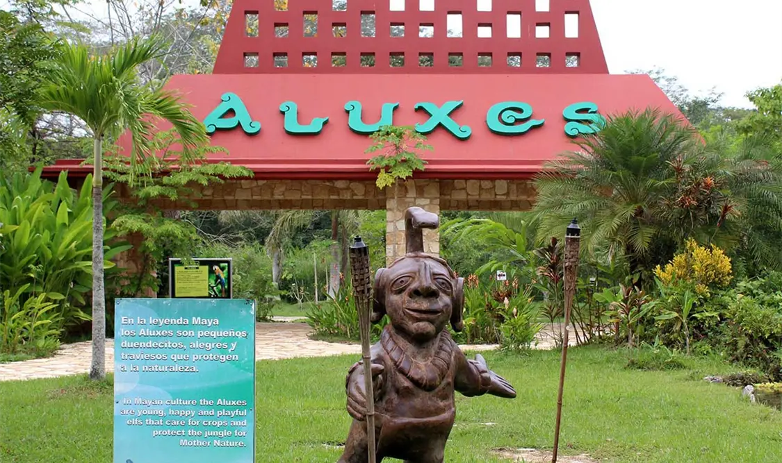 Aluxes se encuentra a unos kilómetros del Parque Nacional que resguarda la Zona Arqueológica de Palenque. Cortesía