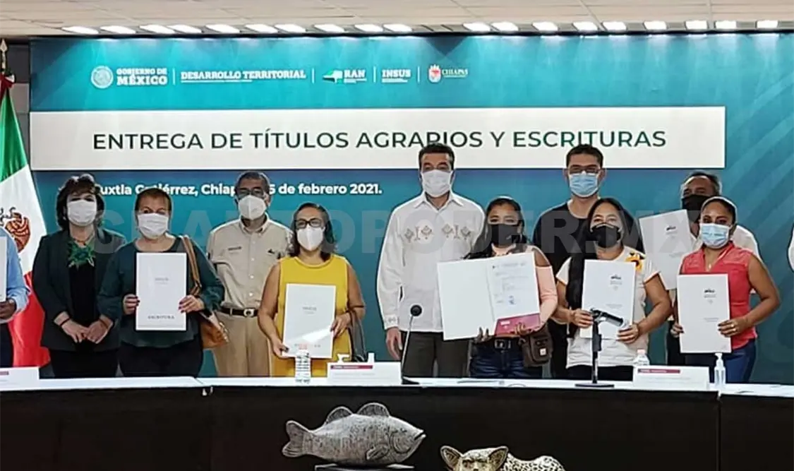 Entregan 12 mil títulos de propiedad del RAN