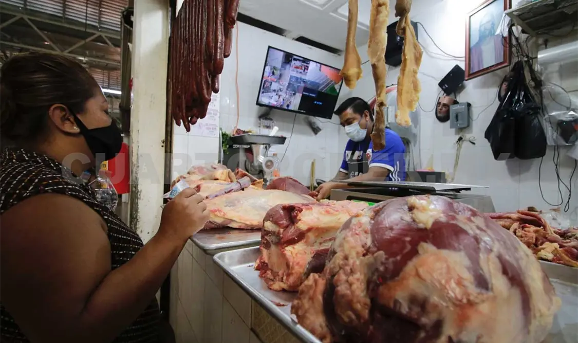 Carne de res sube cinco pesos